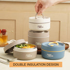 Portable insulated lunch container (product does not include a bag)