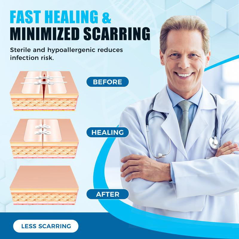 Compact Travel Safety Kit - Portable Wound Protection Injury Healing for Outdoor Use Easy