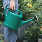 Large-volume watering can with long spout – plastic for garden care