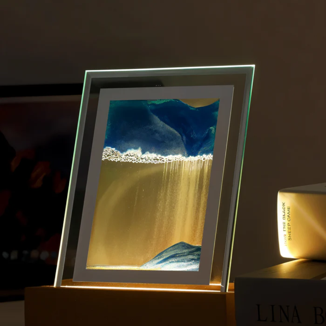 Moving Quicksand LED Table Lamp