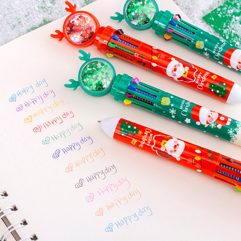 Sweet Christmas Glitter Pens