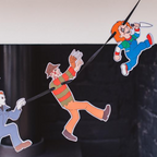 Halloween Santa Carla Vampire Garland Horror Decoration