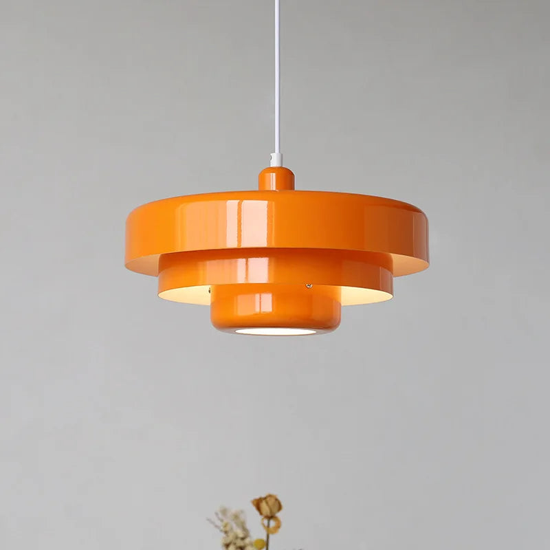 LED Italian-Style Pendant Light Fixture - Vintage Hanging Lamp for Kitchen & Dining Room Lighting