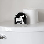Toilet shape hourglass