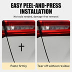 ️ 3D Cross Metal Jesus Christ Cross Badge StickerCar Anti-Scratch Sticker
