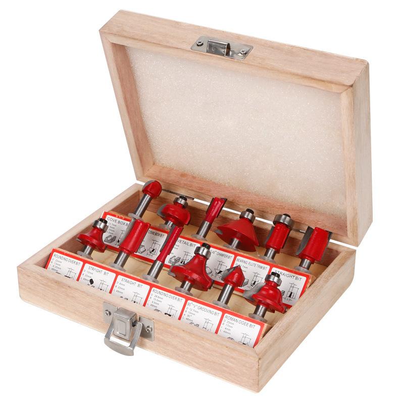 Shank Woodworking Tools Set