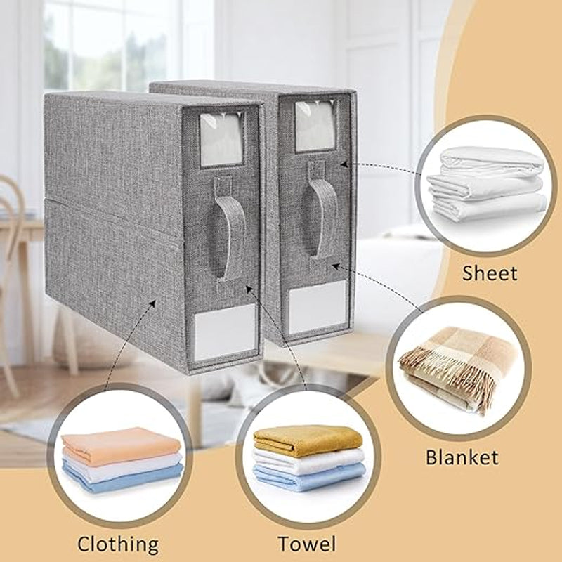 foldable bed sheet set organizer