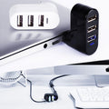 Mini rotatable 3-Port USB Hub