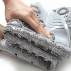 Round non-slip shower mat
