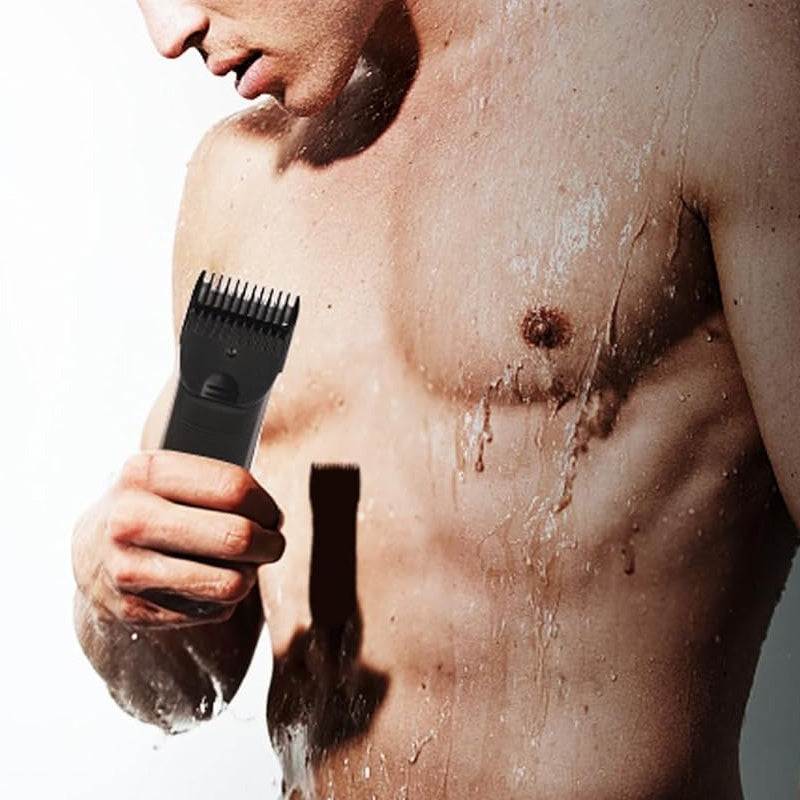 Full body washable hair clipper with light