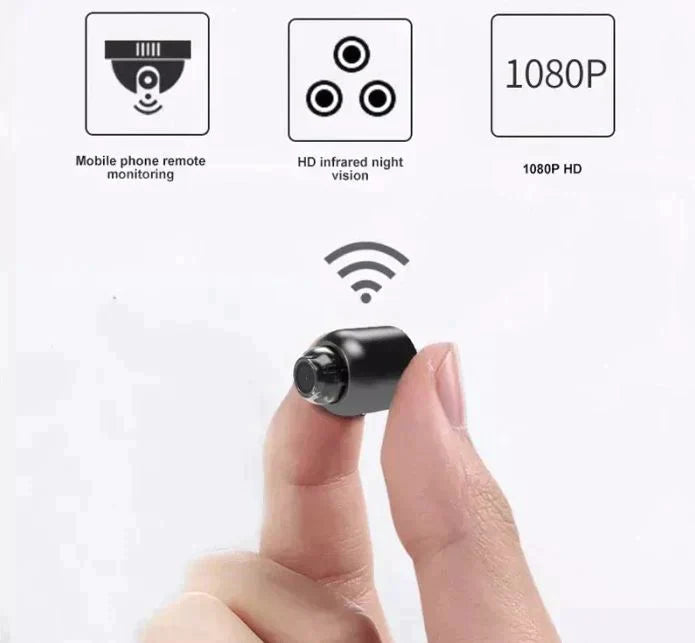 Small WiFi Security Camera Night Vision Security Surveillance Camera