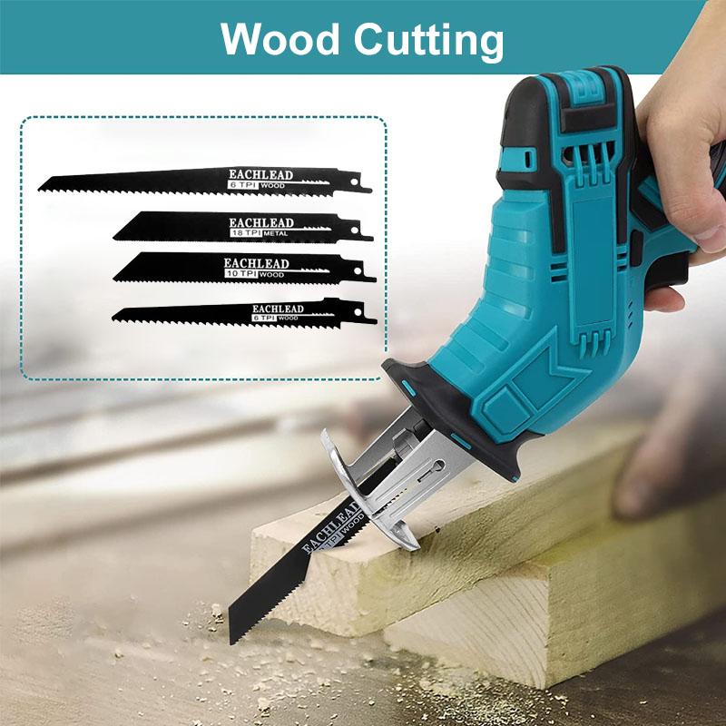 Battery electric reciprocating saw
