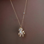 Angel Unicorn Necklace