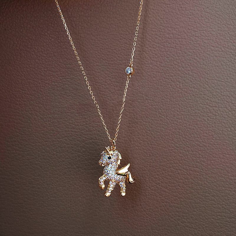 Angel Unicorn Necklace