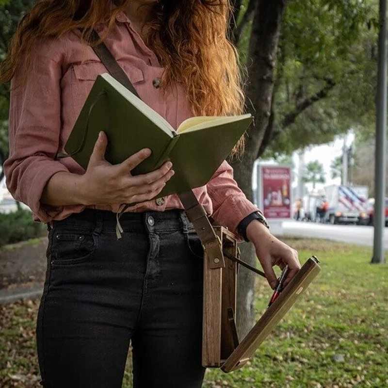 Writers Messenger Wooden Box A5