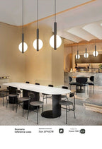 Modern Minimalist Bedside Pendant Light
