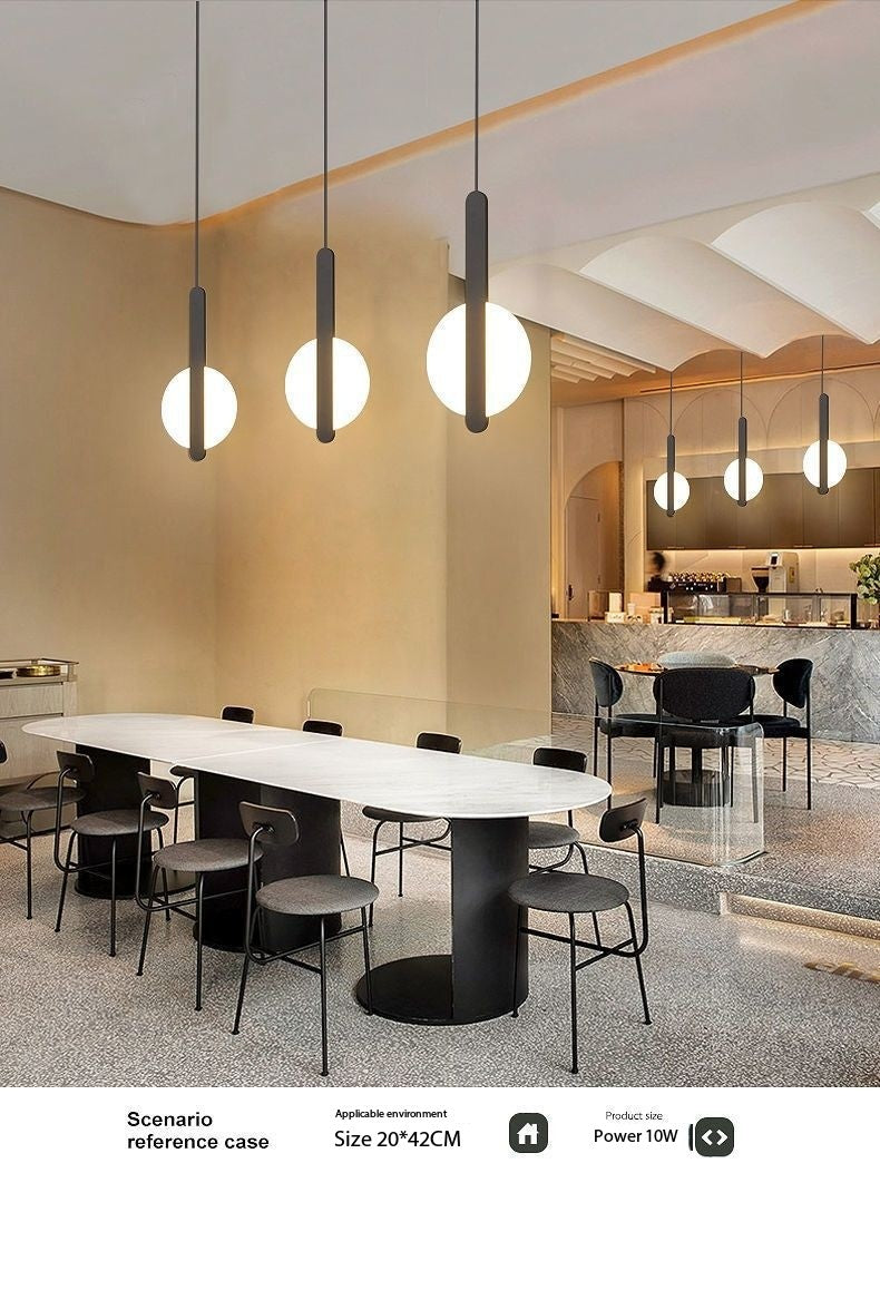 Modern Minimalist Bedside Pendant Light