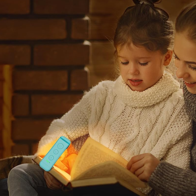 Portable LED reading light to clip on