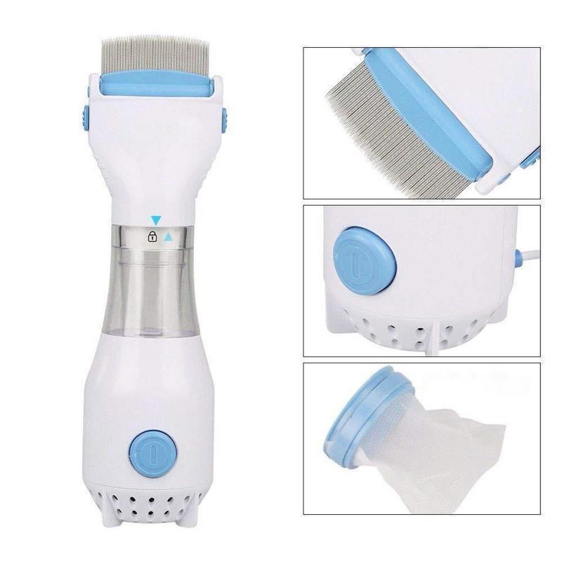 Electric comb for lice control
