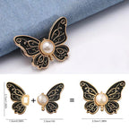 4-Pack Detachable Butterfly Buttons