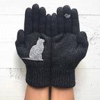 Cotton Gloves in Cat Style