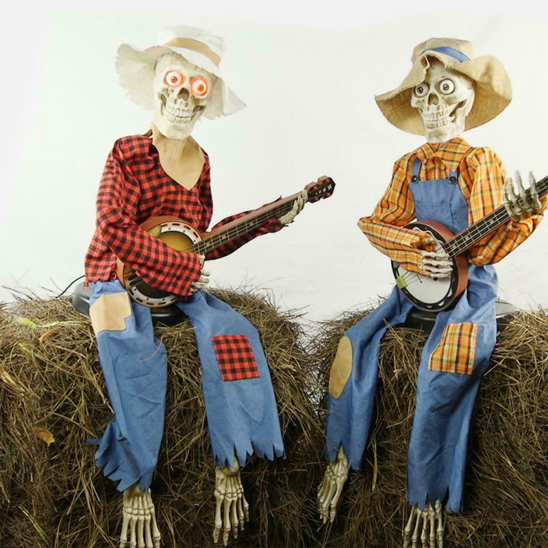 Animated Duel Banjo Skeletons S DrôLes