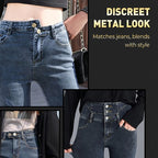 Spring Metal Waist Extension Buttons for Jeans