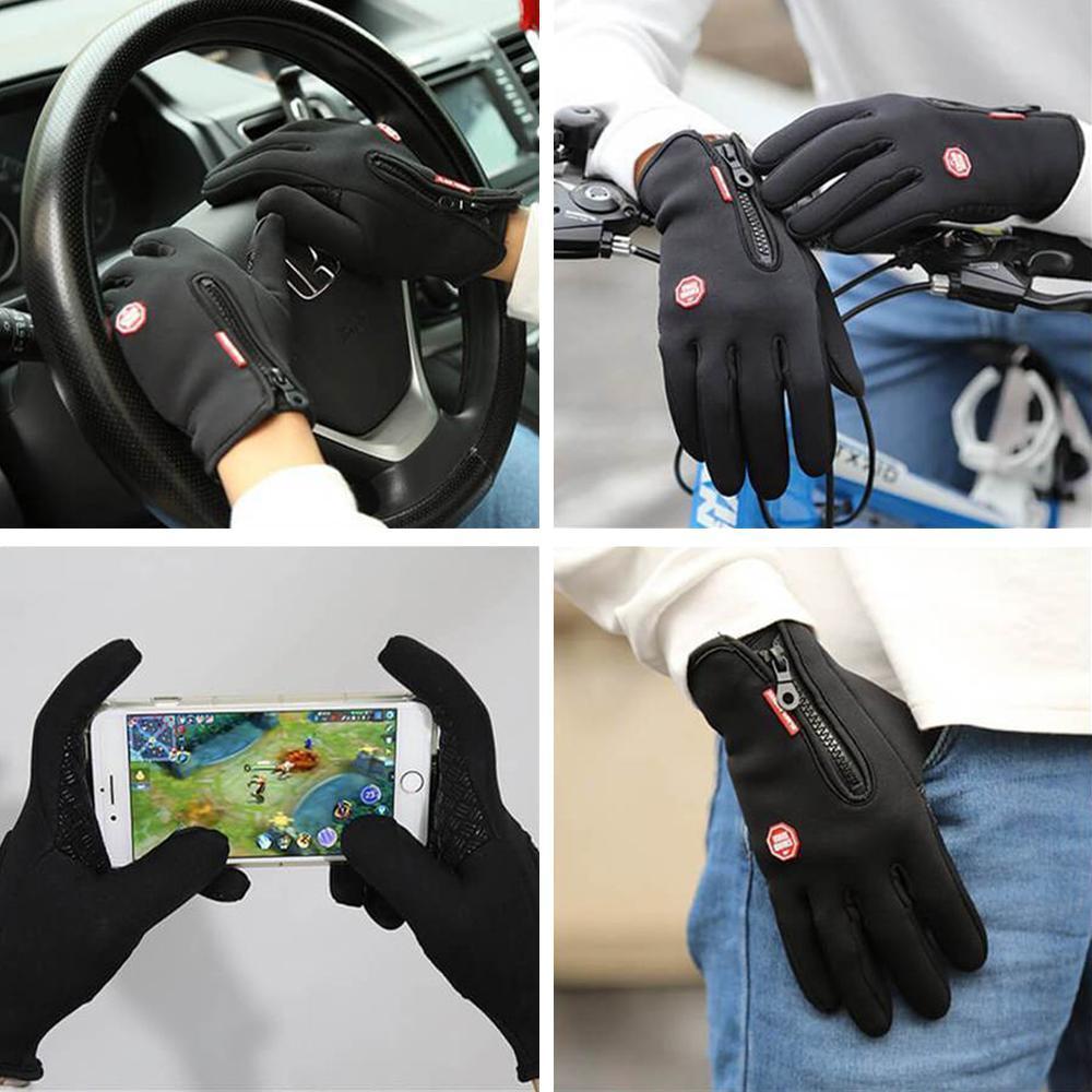 High-quality, warm, windproof and waterproof touchscreen gloves, Unisex