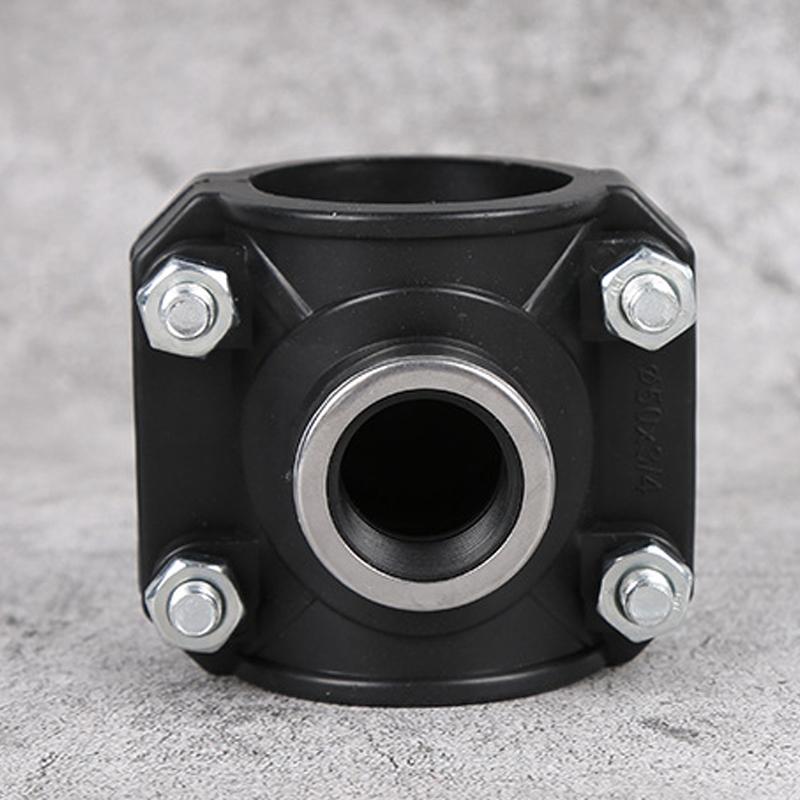 Clamp saddle drain valve