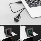 USB Rechargeable Waterproof LED Bike Tail Light for Night Riding Safety