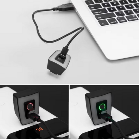 USB Rechargeable Waterproof LED Bike Tail Light for Night Riding Safety