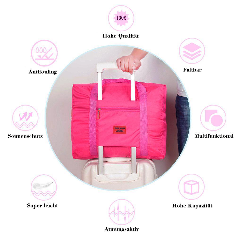 Foldable Travel Bag with Large Capacity