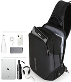 Your Bag Can Be This Compact -- Anti Theft Sling Bag