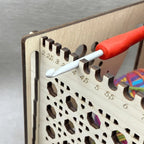 All-in-one Wood Yarn Bowl - Multifunctional Knitting Tool