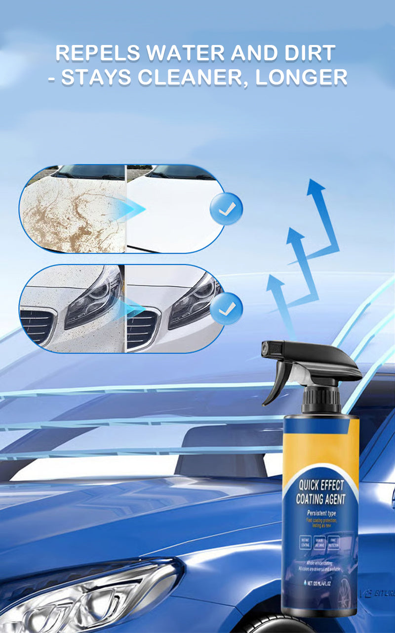 3-in-1 Car Coating Spray for Cleaning, Scratch Repair and Paint Polishing