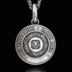 Skull Necklace Made of Titanium Steel