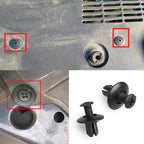 Universal Car Plastic Fender Fastening Clips (150 Pieces)
