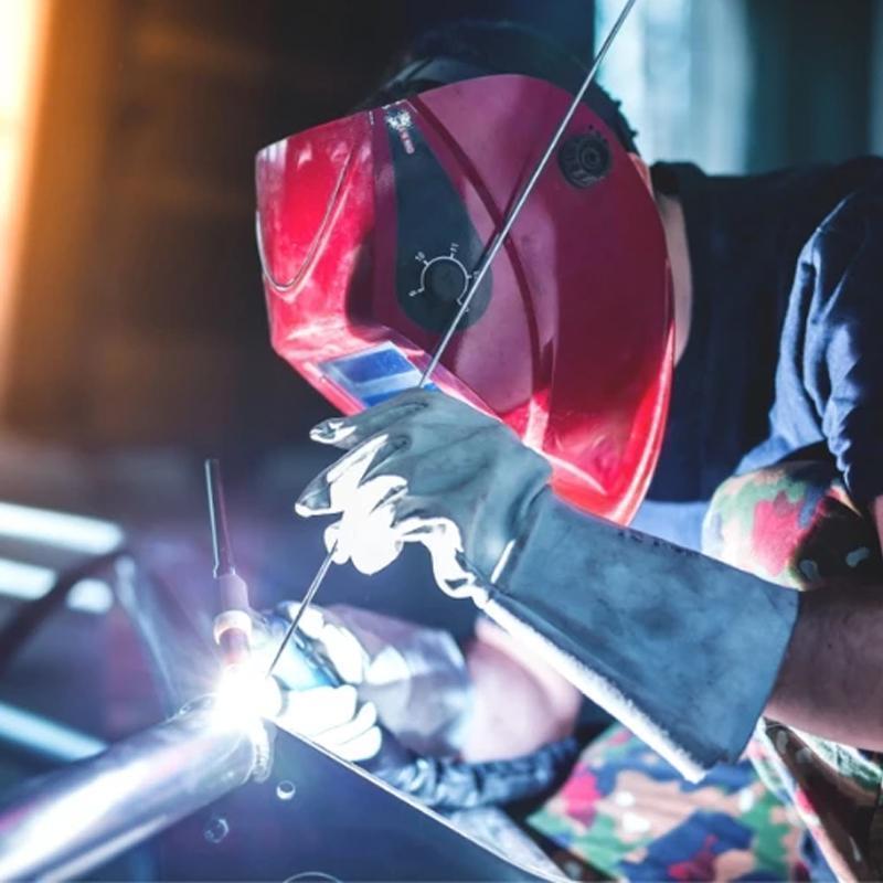 Solution welding wire with flux core
