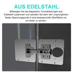 Repair piece for side hinge plate