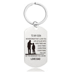 Mother's Day Engraving Metal Keychain with Box