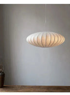 SilkCrown - Silk Pendant Lamp with Crystals