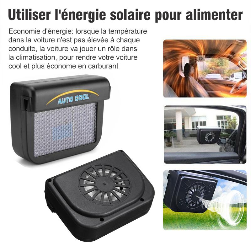 Solar fan for car
