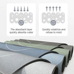 Super absorbent doormat