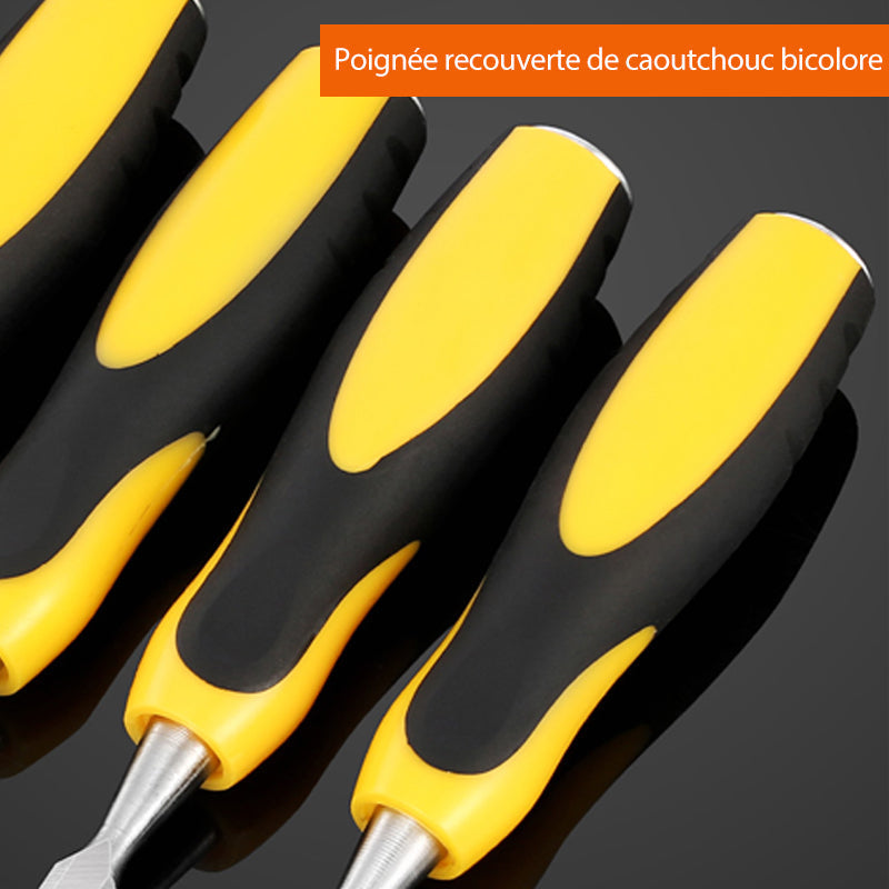 Wood chisel set