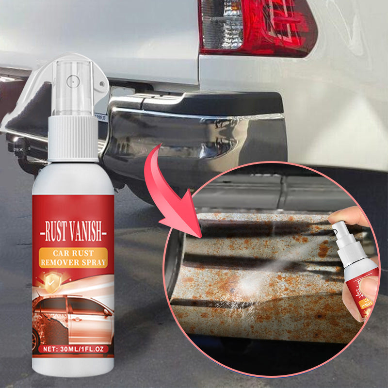 Multifunctional efficient long-lasting car rust remover spray