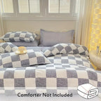 Chateau Checkered Bedding Set | 3pcs Set