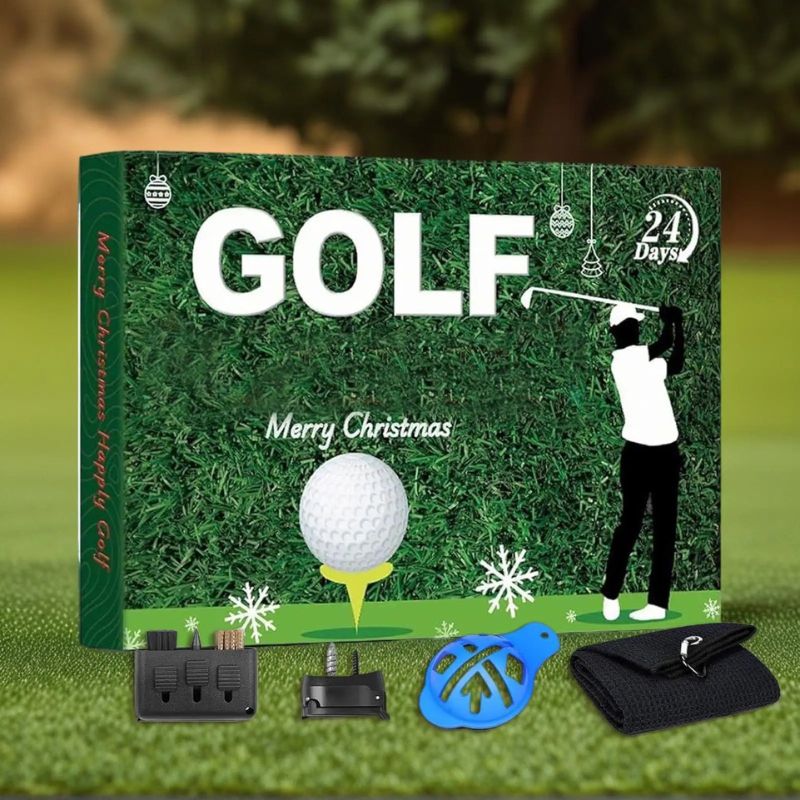 GolfTide - Golf Advent Calendar Christmas Gift Set