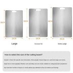 CHEFSTEEL – Cutting board made of stainless steel, robust & easy to clean for hygienic work