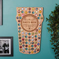 Beer bottle cap holder