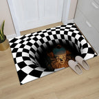 (Halloween Promotion) Clown Trap Visibility Rug for Halloween